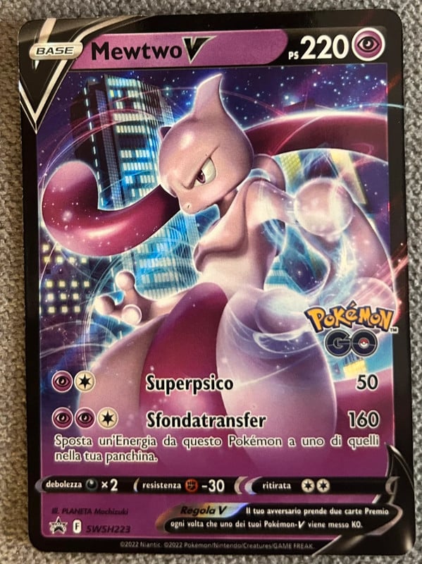 Carte Pokemon MewTwo