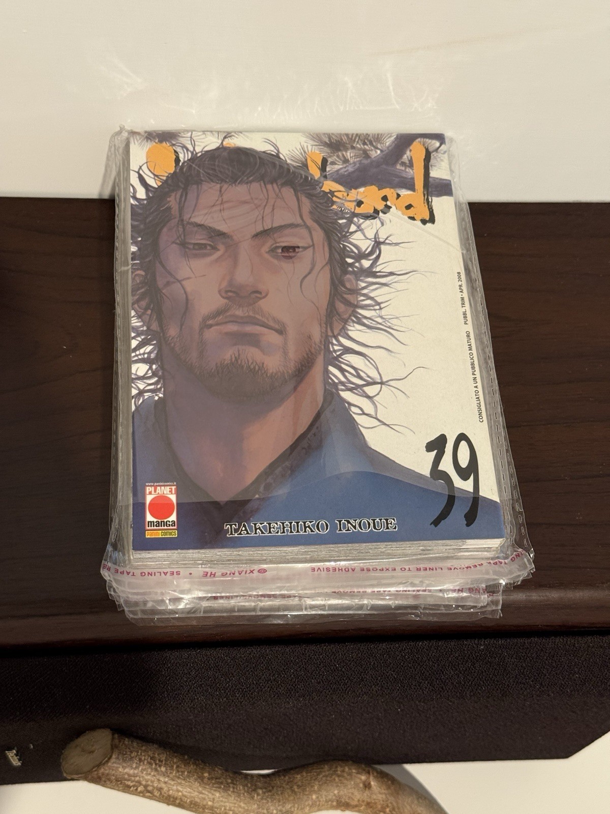 Planet Manga Vagabond n. 39 Takehiko Inoue Manga Copertina morbida ITA 2001