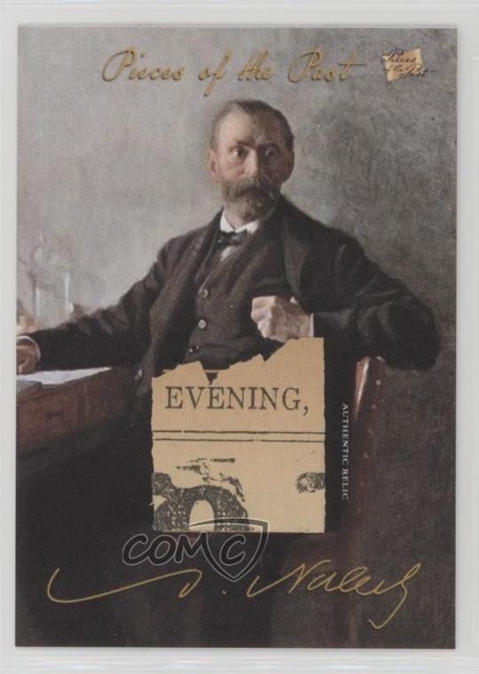 2023 The Bar Pezzi del Passato Edizione 1880 Reliquie Alfred Nobel #18 6fs