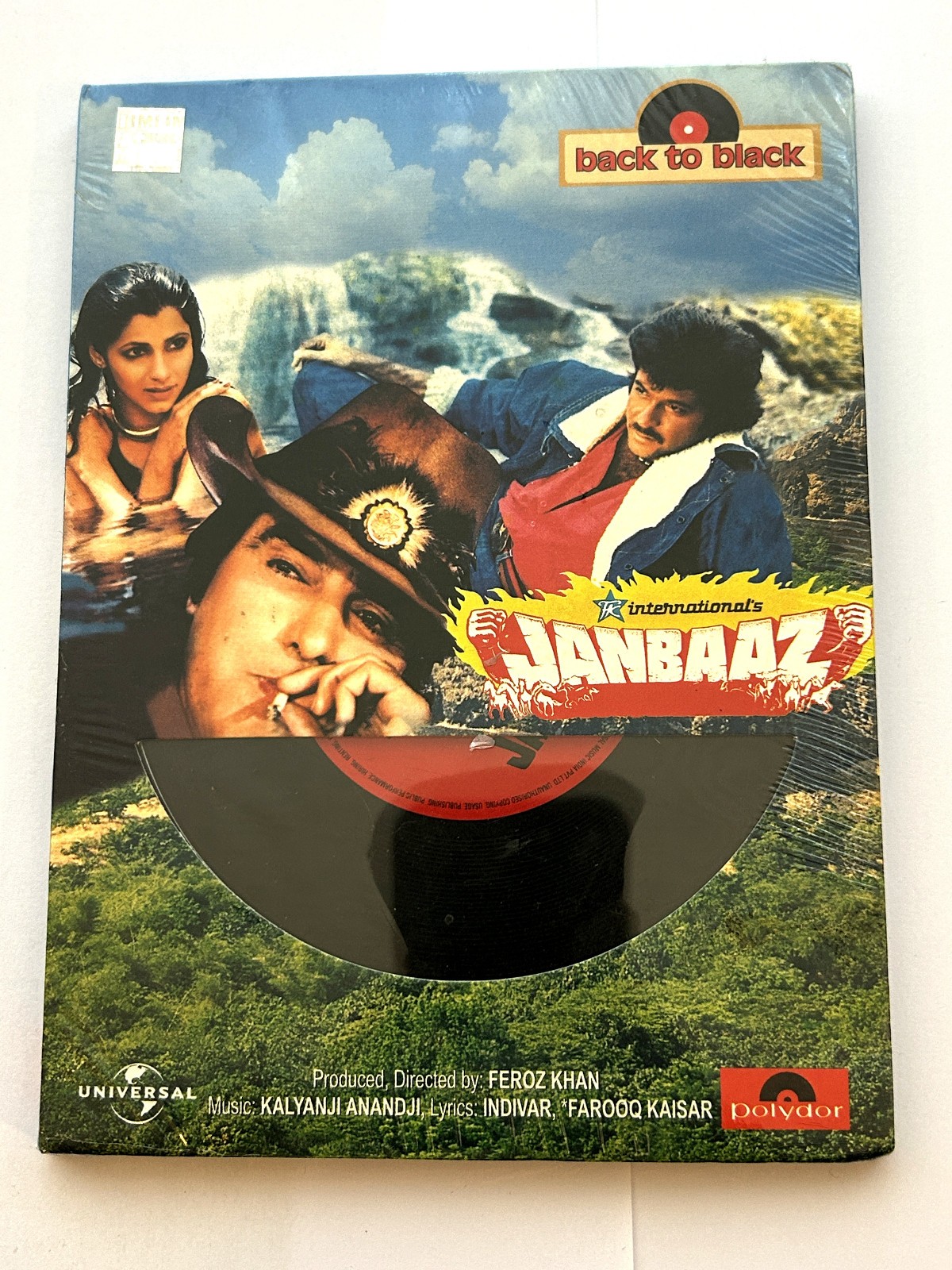 Janbaaz (CD 2005) Back To Black Version With Booklet NEW/SEALED Kalyanji Anandji