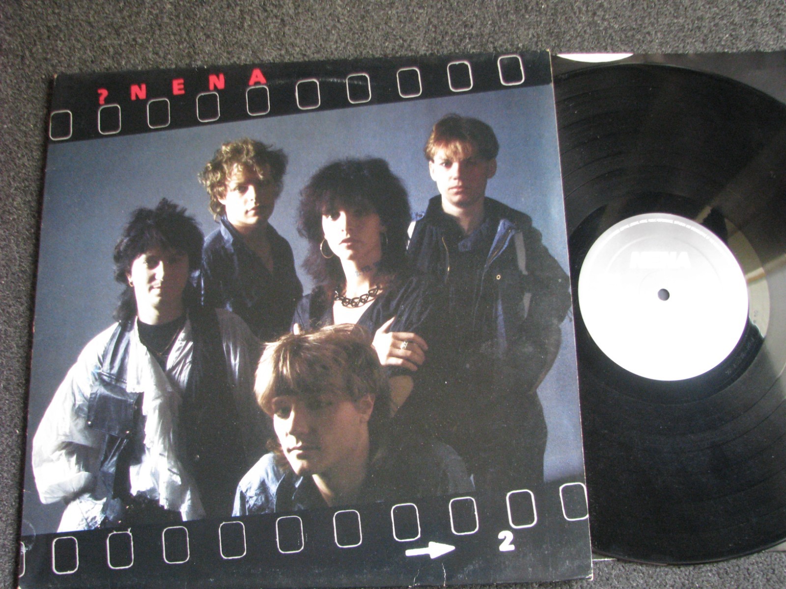 Nena-? (Fragezeichen) LP-1984 Holland-CBS Records-25 870-Press Kit