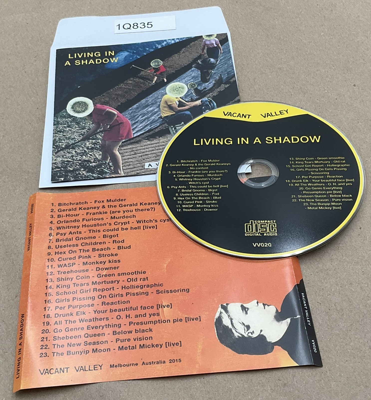Living in a Shadow Various Vacant Valley VV020 CD NO CASE #1Q835