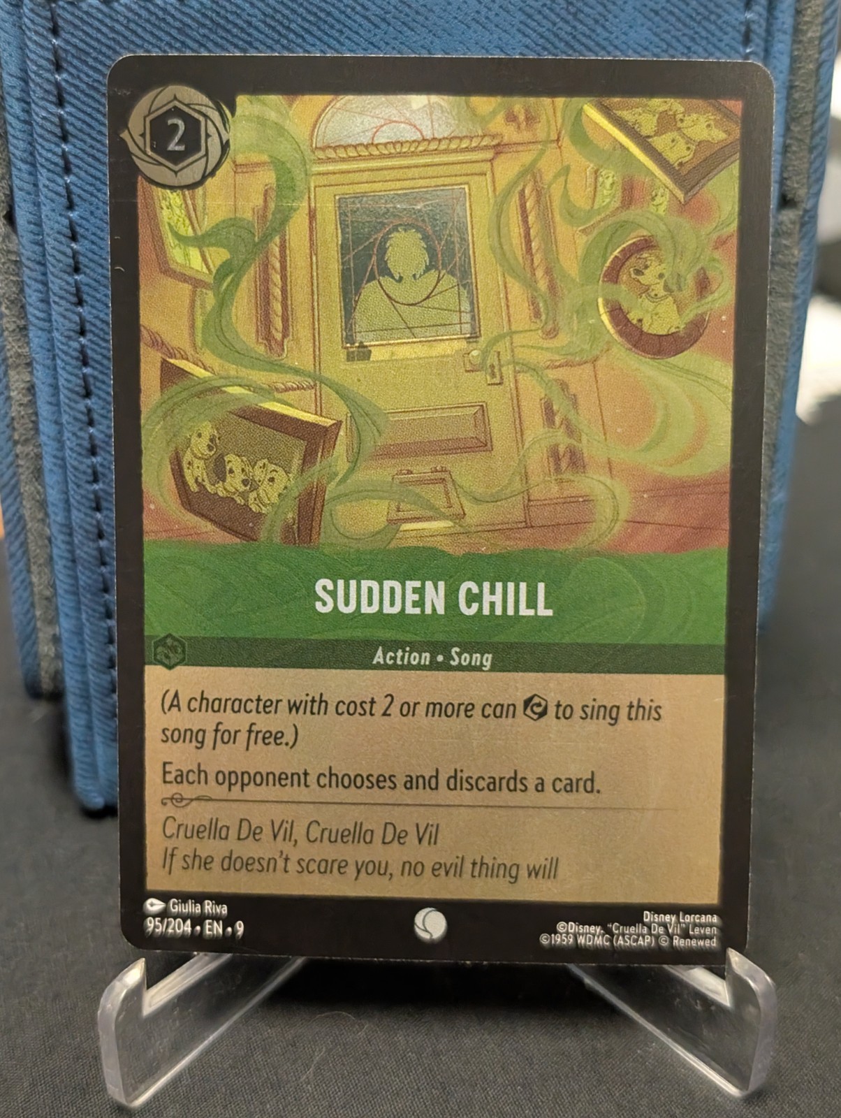 Sudden Chill 95/204 Lorcana Fabled Cold Foil