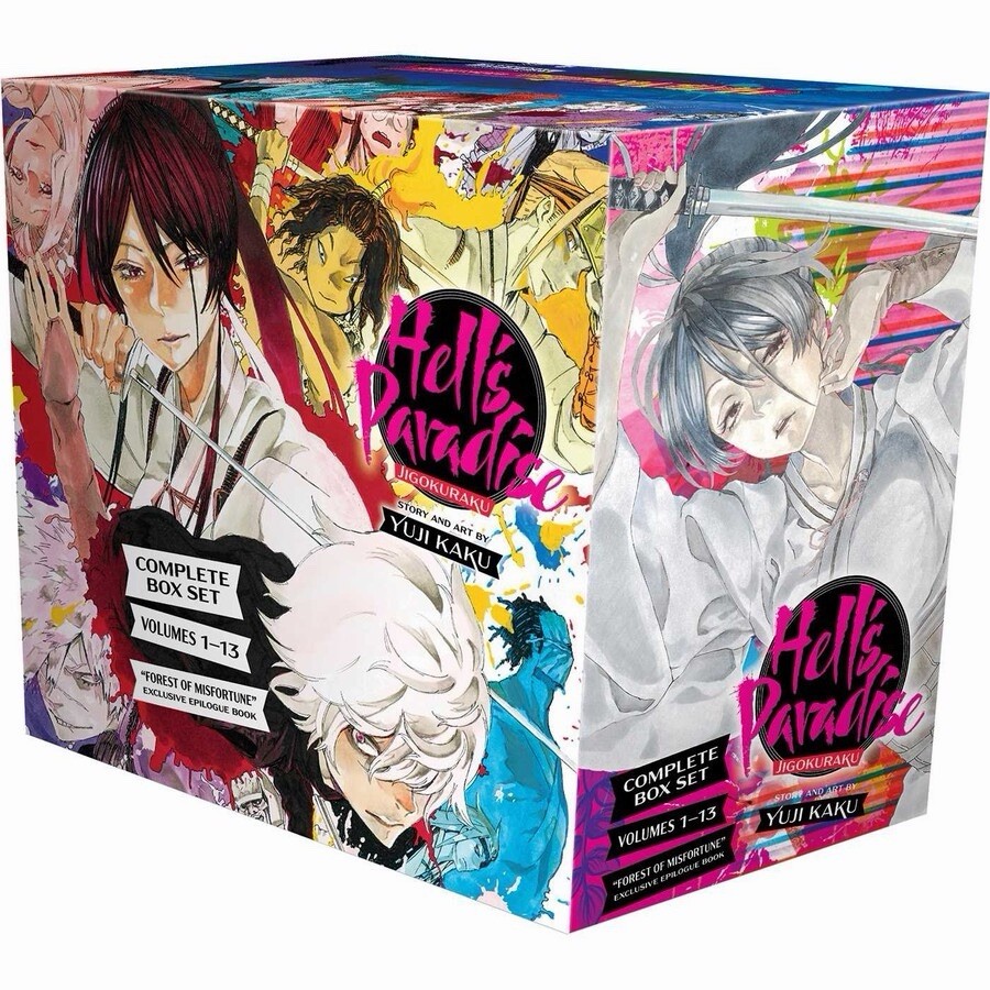 Hell's Paradise Jigokuraku cofanetto completo manga include volumi 1-13 inglese
