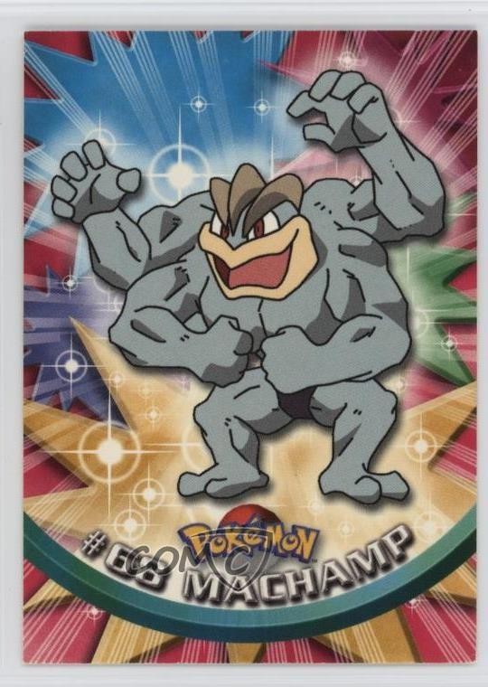 Machamp prima stampa (logo blu Topps) #68 1999 0bo9