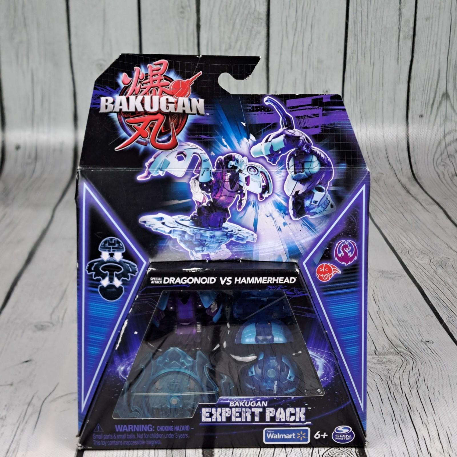 Bakugan 3.0 Generazione Expert Pack Attacco Speciale Dragonoid vs Hammerhead NUOVO