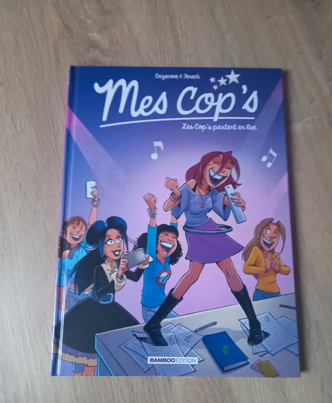👻mes cops tome 5,  mes cops partent en live👻