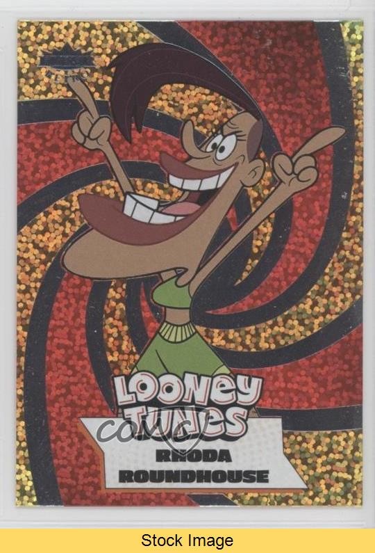 2024 Fleer Retro Looney Tunes Red Glitter Rhoda Roundhouse #41 LEGGI 1e0b