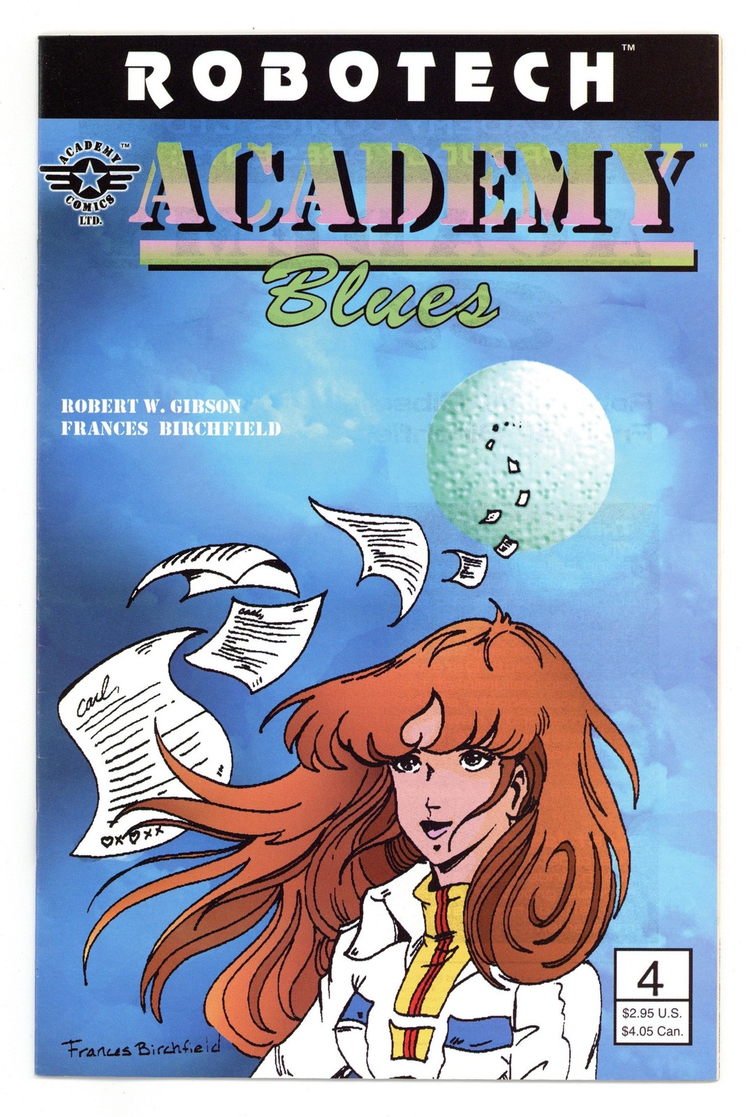 Robotech Academy Blues #4 VF- 7.5 1995