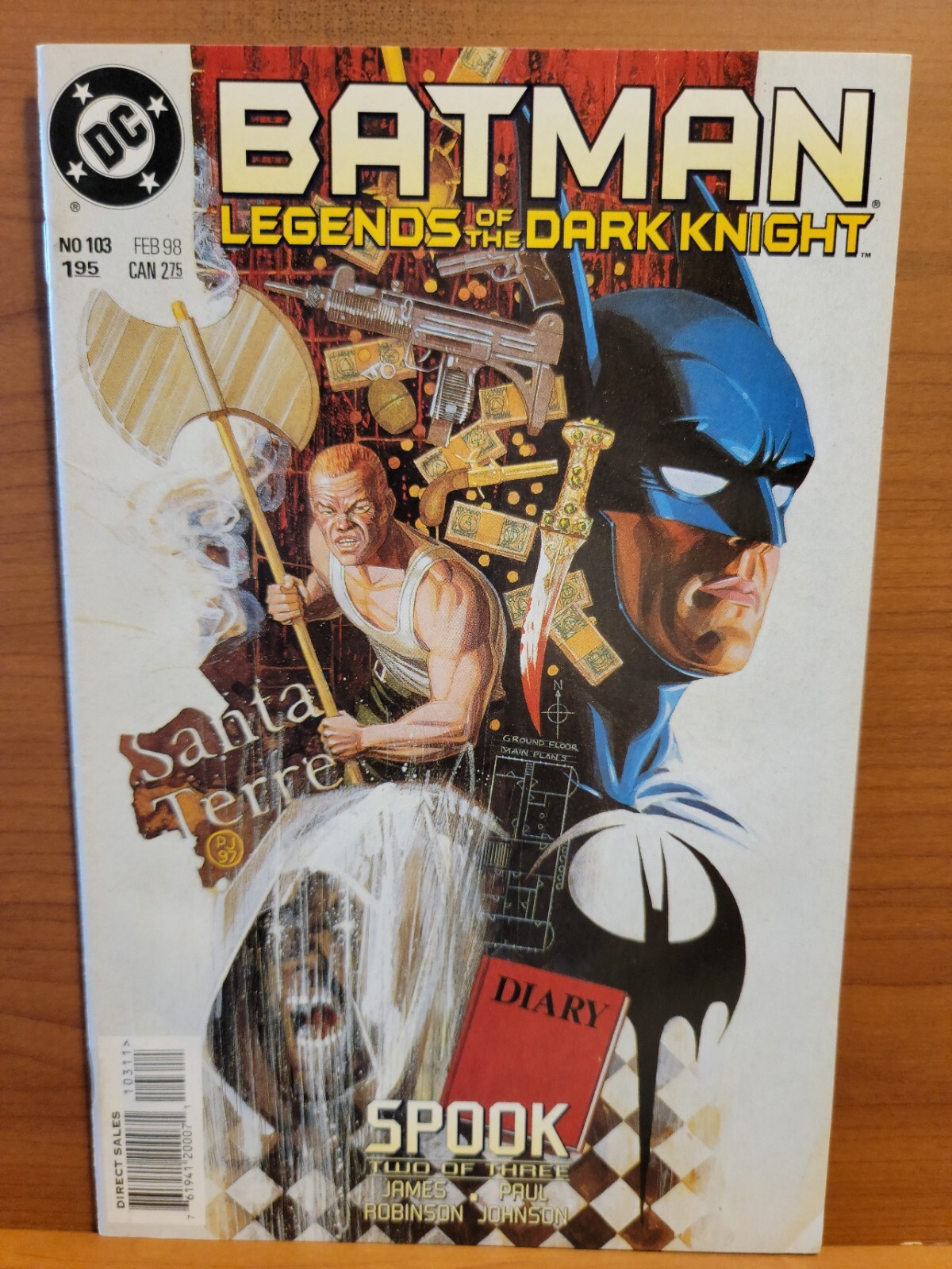 Batman Legends of the Dark Knight #103 VF DC 1998  Spook Part 2