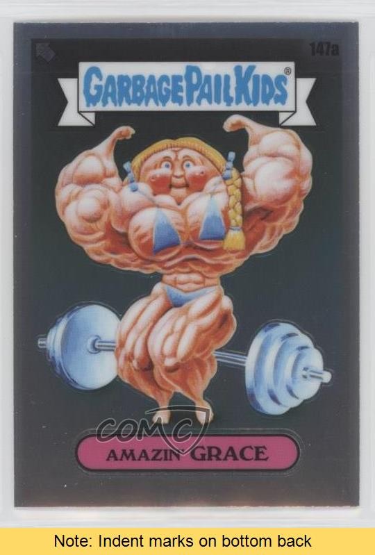 Secchio Spazzatura Cromato Topps 2021 Bambini Originale Serie 4 Amazin' Grace LEGGI 1m8