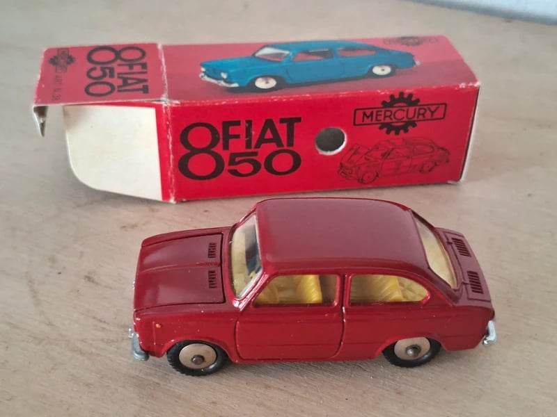 Modellino Mercury Fiat 850