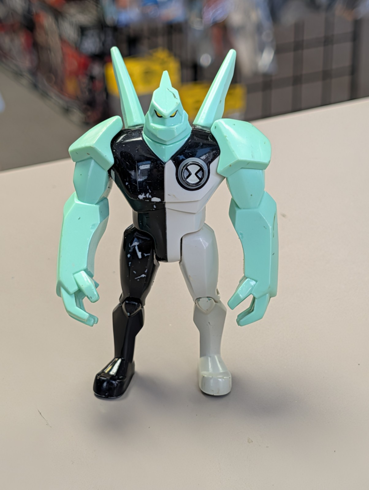 Bandai 2006 Ben 10 Diamondhead Alien Collection Modellino Vintage 
