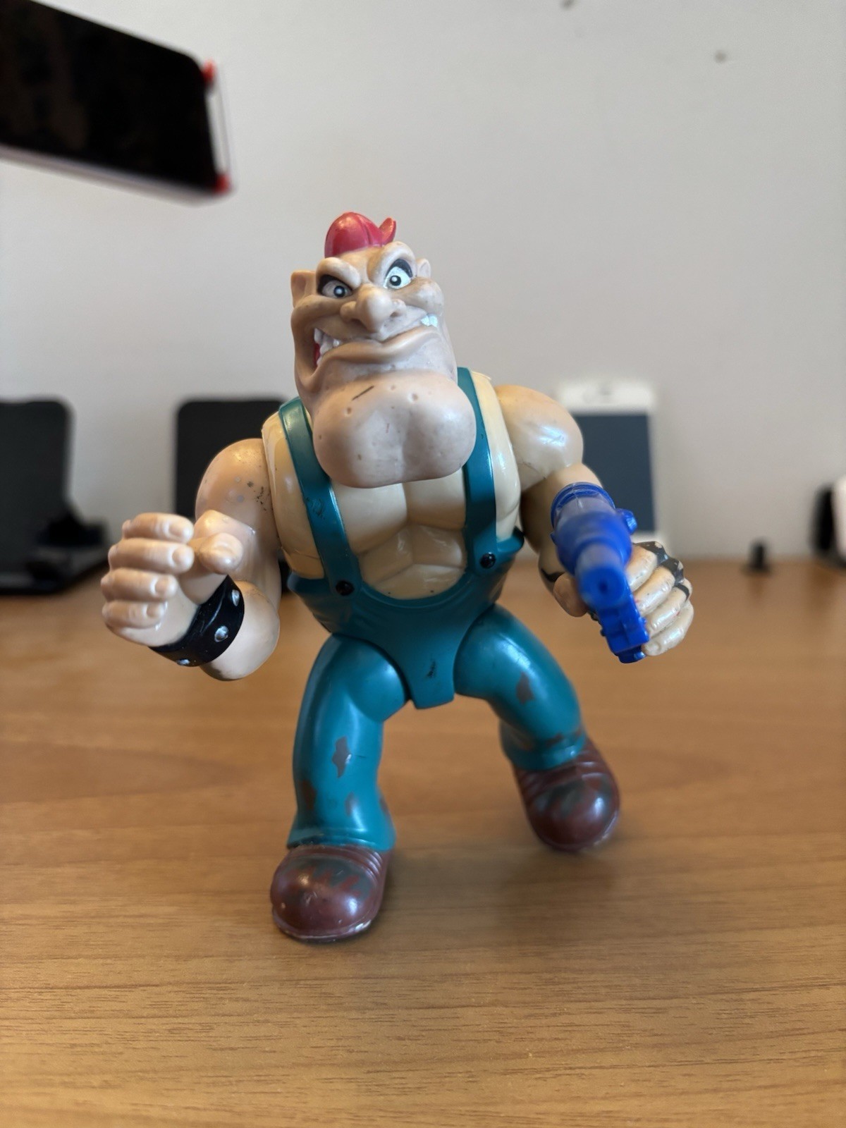 Action Figure Greasepit Biker Mice da Marte 1993 vintage + accessorio