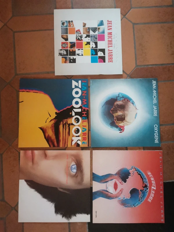 Jean Michel jarre lot vinyles