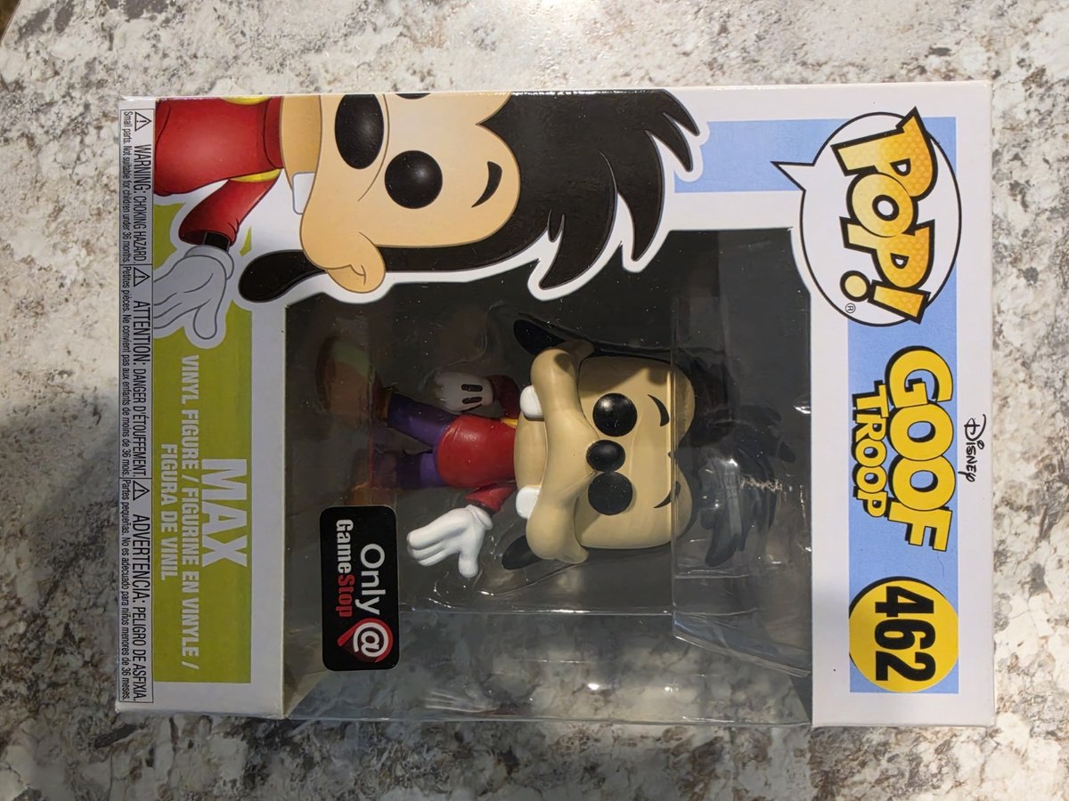 Max #2 Funko Pop #462 Goof Troop Series Esclusiva Disney GameStop