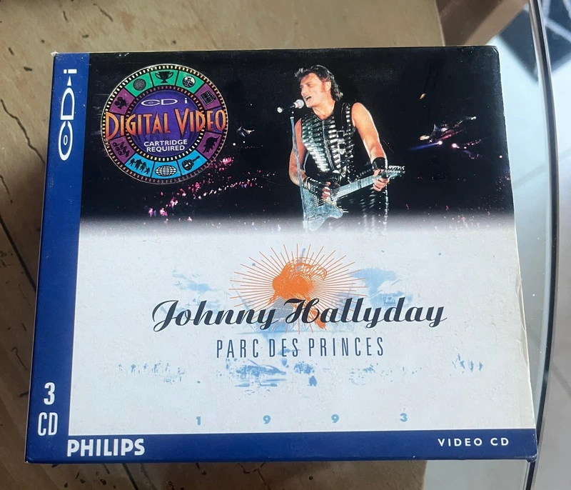 Johnny Hallyday au parc des princes format cdi