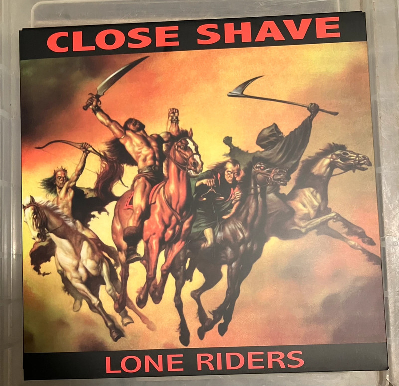 Close Shave Lone Riders LP