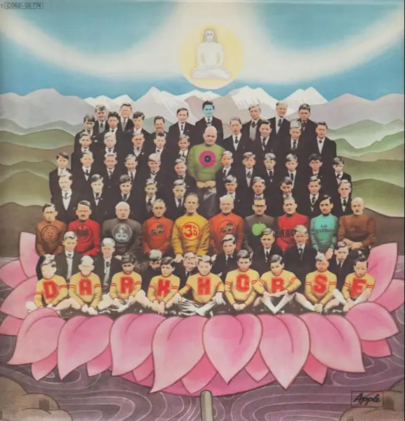 George Harrison Dark Horse GATEFOLD / + INSERT NEAR MINT Apple Vinyl LP