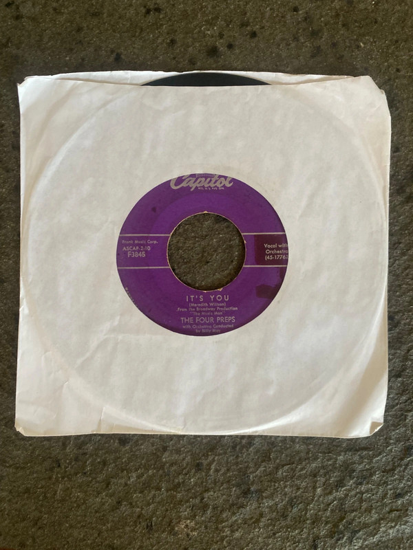 LOT 4× Vintage Oldies 7" 50s 60