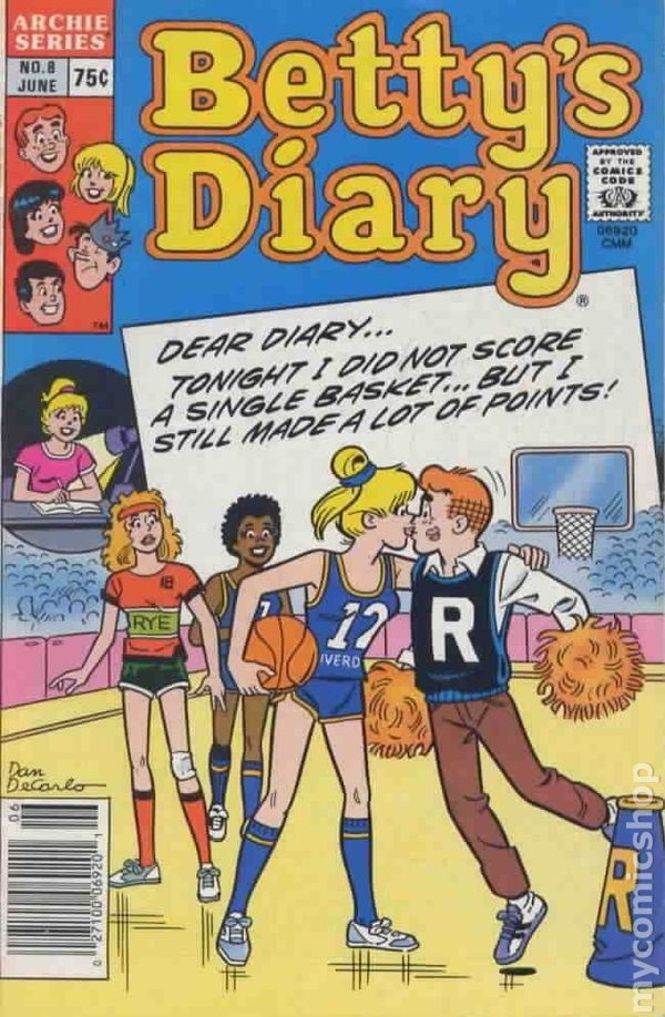 Diario di Betty #8 FN 1987 Immagine Stock