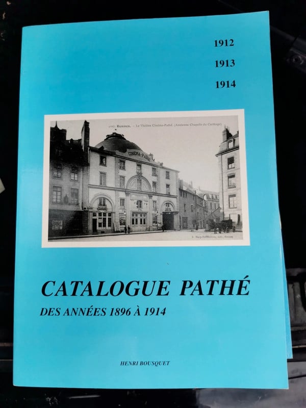 Catalogue pathé 1912-1913-1914