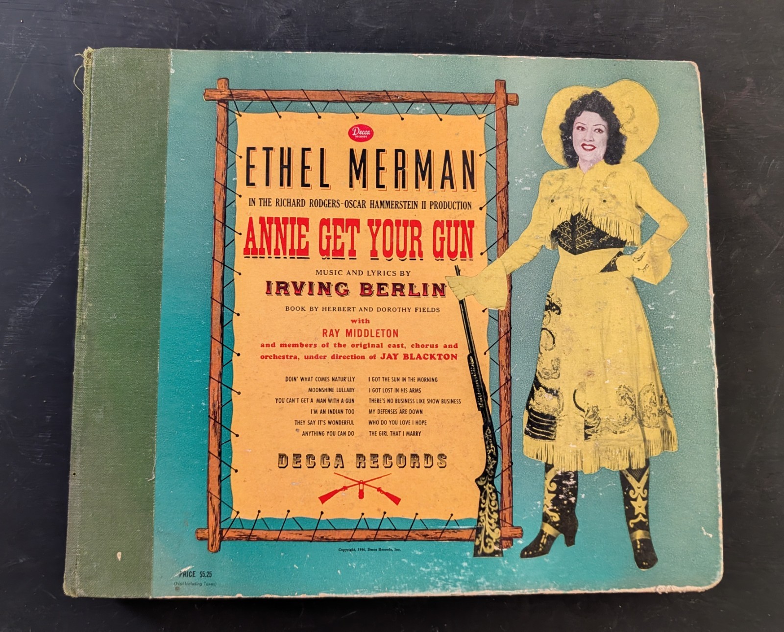 Ethel Merman 1946 Annie Get Your Gun 6 Vinyl Rodgers And Hammerstein Production