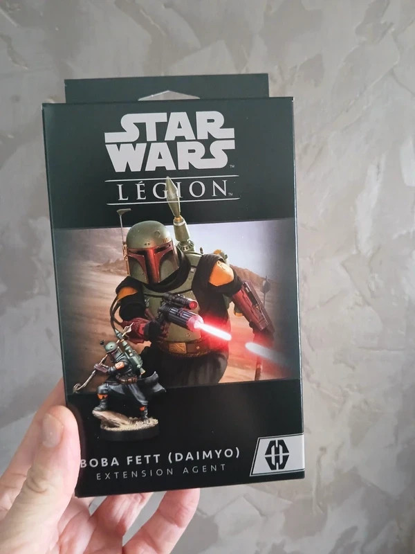 Boba Fett Daimyo de Mos Espa - Star wars Légion - figurine miniature commandant mercenaires