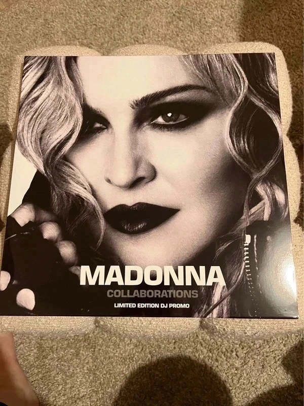 Vinyle Madonna collaboration Limited Édition dj promo