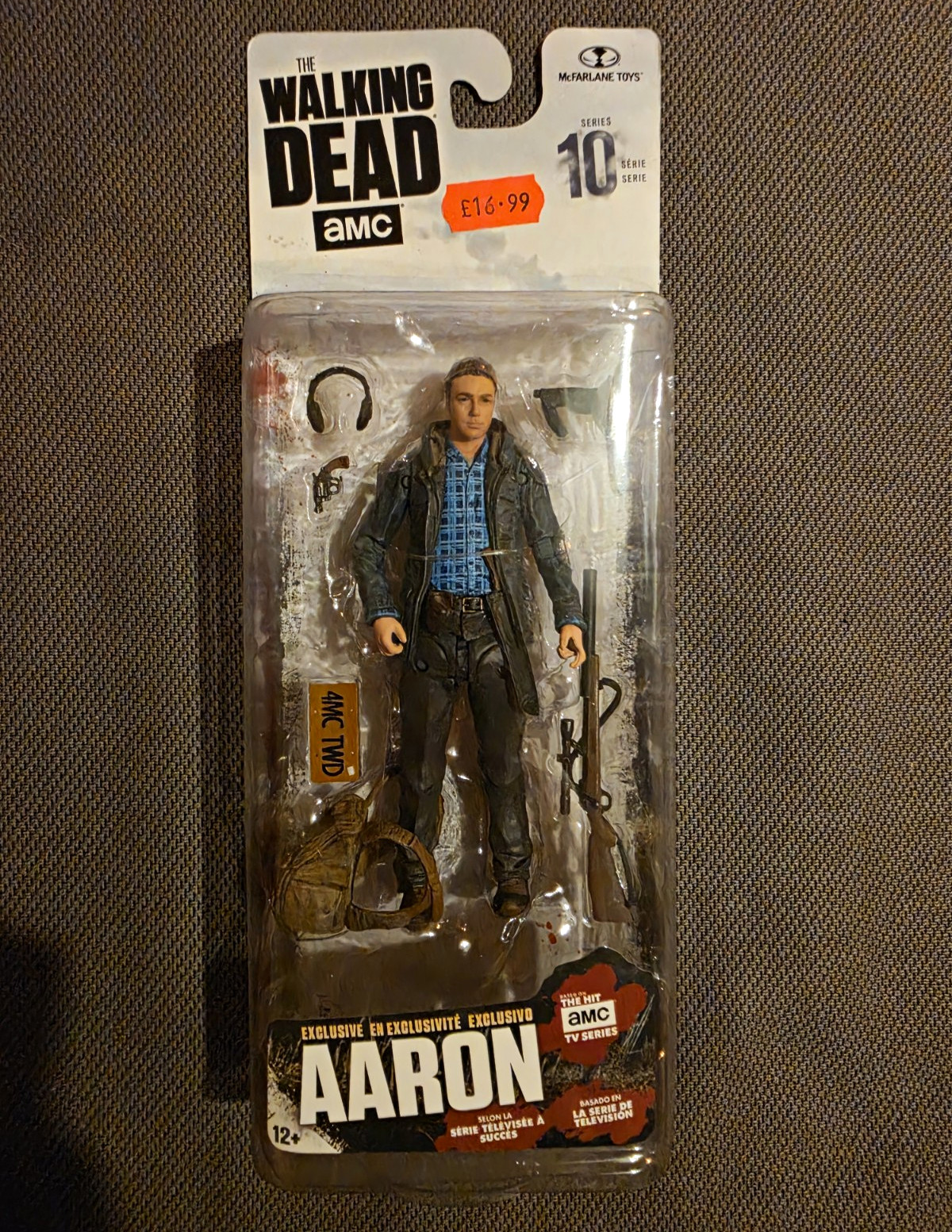 McFarlane Toys The Walking Dead Serie 10 Modellino Aaron Amc TV Show