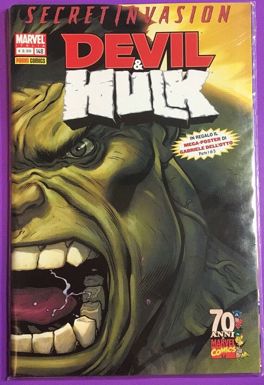 FUMETTO MARVEL, “DEVIL & HULK” N.148 ANNO 2009 -NEW/PERFECT -RIF. 9606