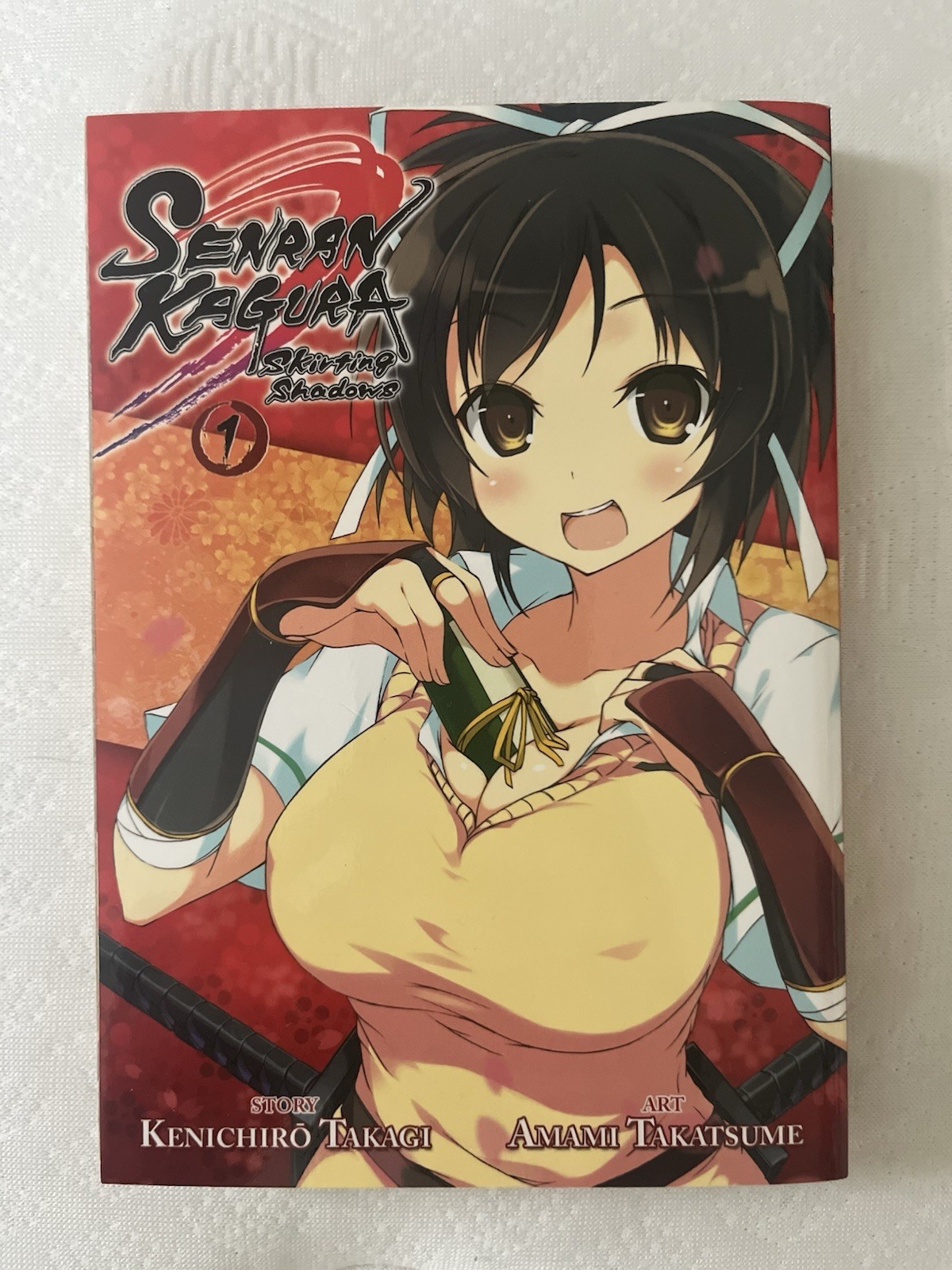 Senran Kagura battiscopa ombre manga vol 1 fuori produzione