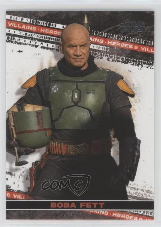 2022 Topps Star Wars The Book of Boba Fett Characters Boba Fett #C-2 6wi