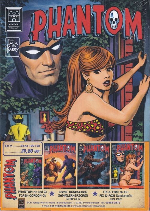 Phantom Adventure n.11 contiene dal n.105 al 108 ECR 2025 nuovo 4 fascicoli
