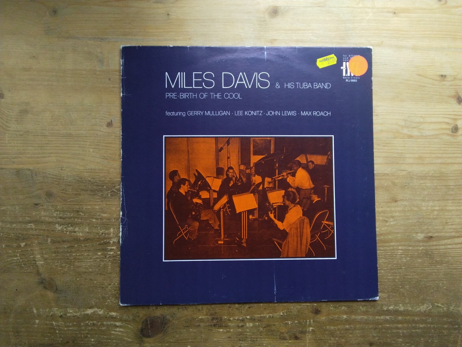 Miles Davis & Tuba Band Pre Birth of Cool Excellent Vinyl Record Album BLJ8003
