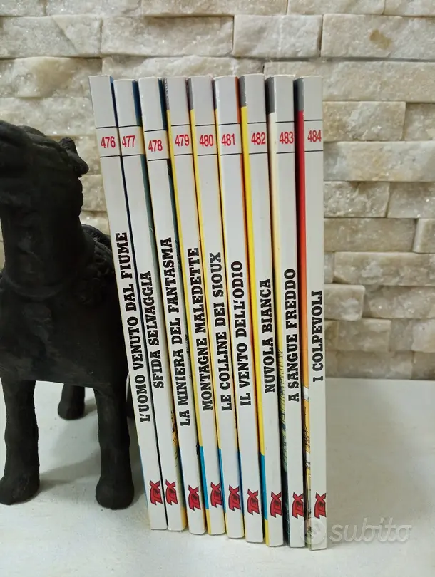 9 fumetti Tex ristampe