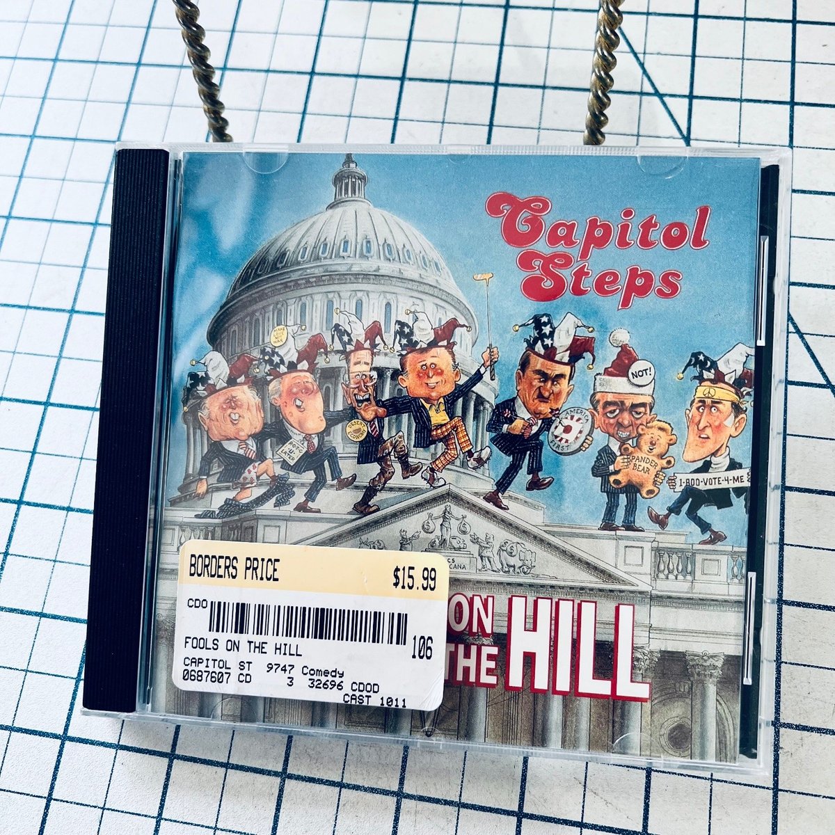Capitol Steps – Fools On The Hill CD 1992 Political Parody Comedy Washington DC