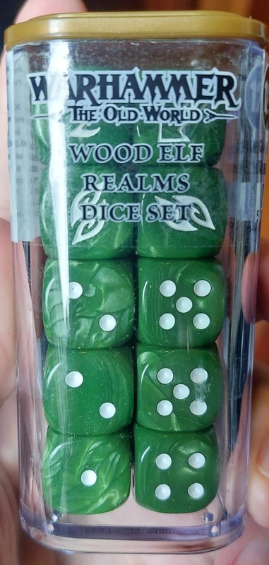 Warhammer The Old World Dadi Elfi Silvani