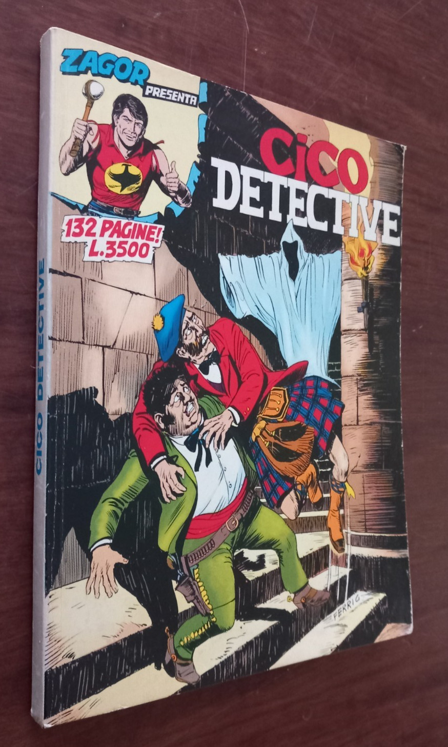 B6375 ZAGOR PRESENTA CICO DETECTIVE SPECIALE CICO N° 11 1995 BONELLI