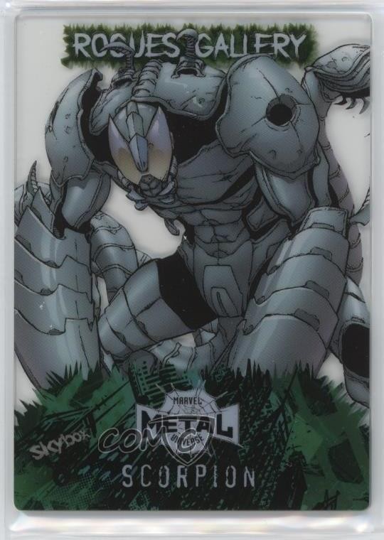 2022 Upper Deck Marvel Metal Universe Spider-Man Rogues Gallery Scorpion 0s3