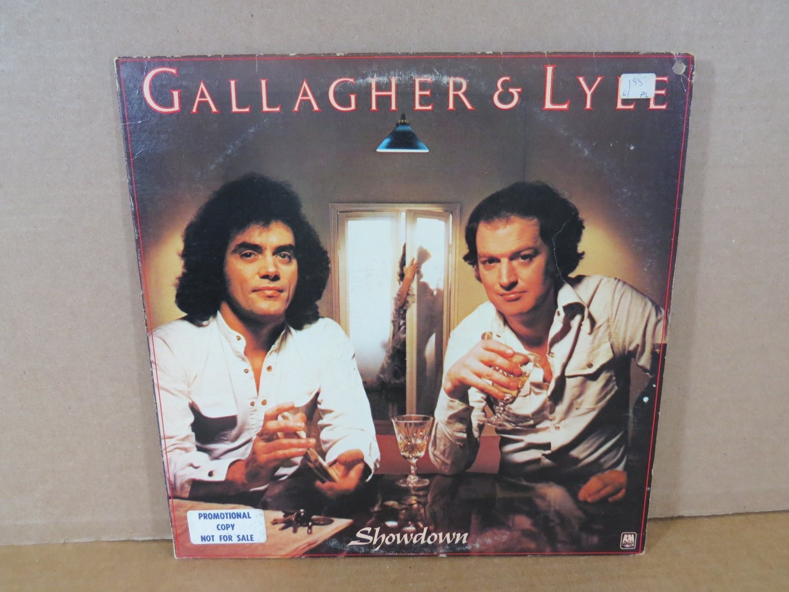 Gallagher & Lyle - Showdown LP Record 1978 Promo A&M Records Folk Rock 33 RPM EX