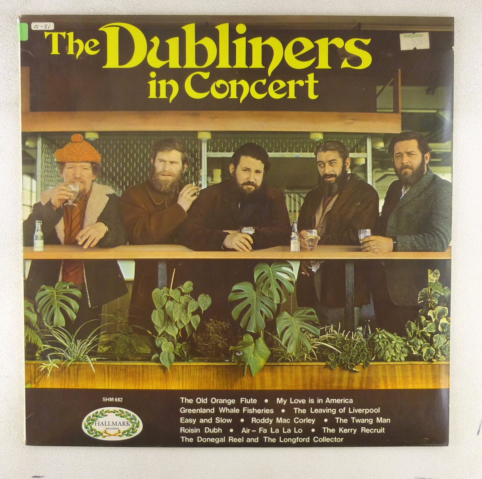 12" LP VINILE The Dubliners In Concert - D330 H10