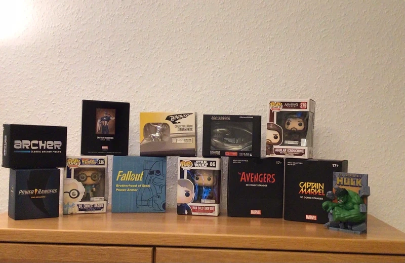 Sammlung von Marvel Figuren Neu 12 Stuck Funko Pop.