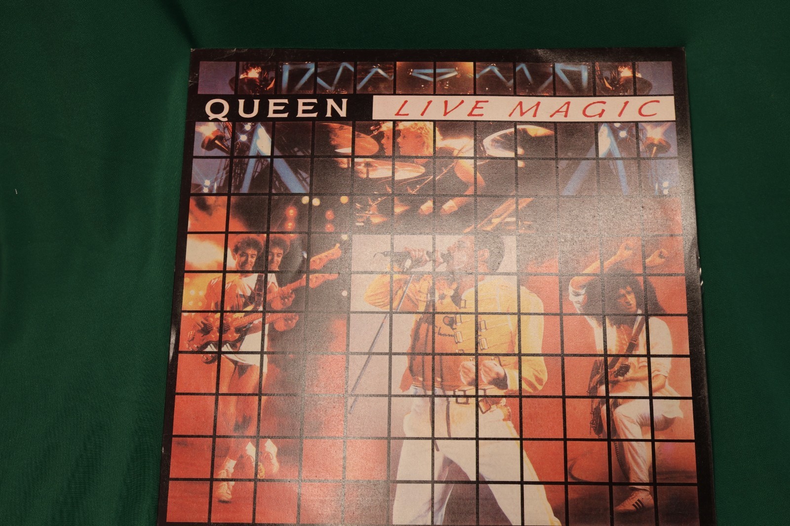 Queen Live Magic Vinyl LP Record Rare Indian Pressing EMI India EMC 3519 1986