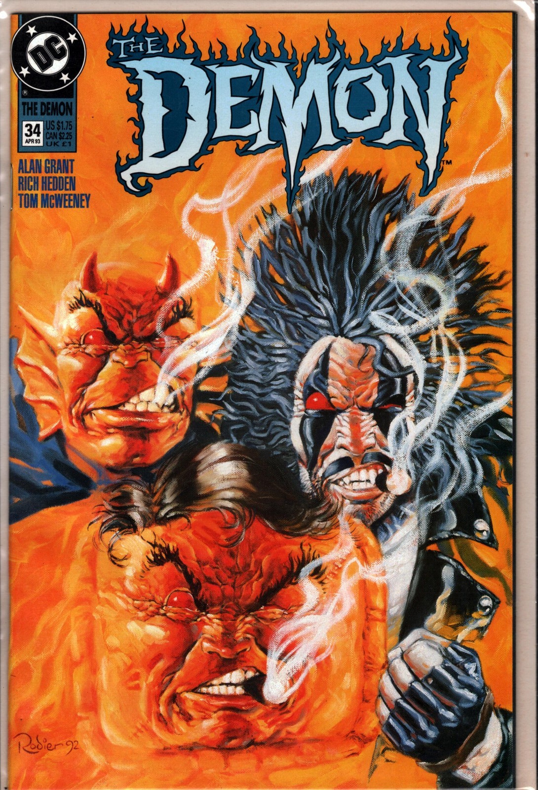 46401: DC COMICS IL DEMONE #34 Grado quasi nuovo