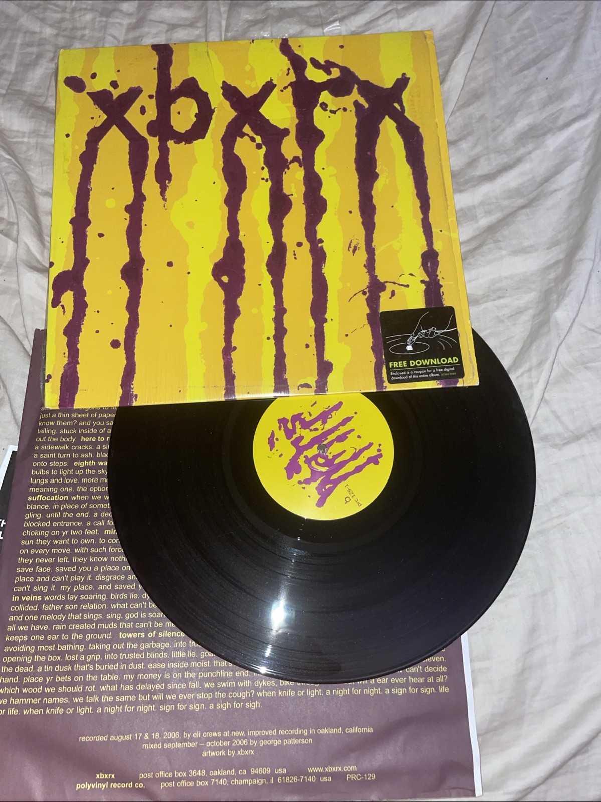 Wars by XBXRX (Vinyl, Apr-2007, Polyvinyl)