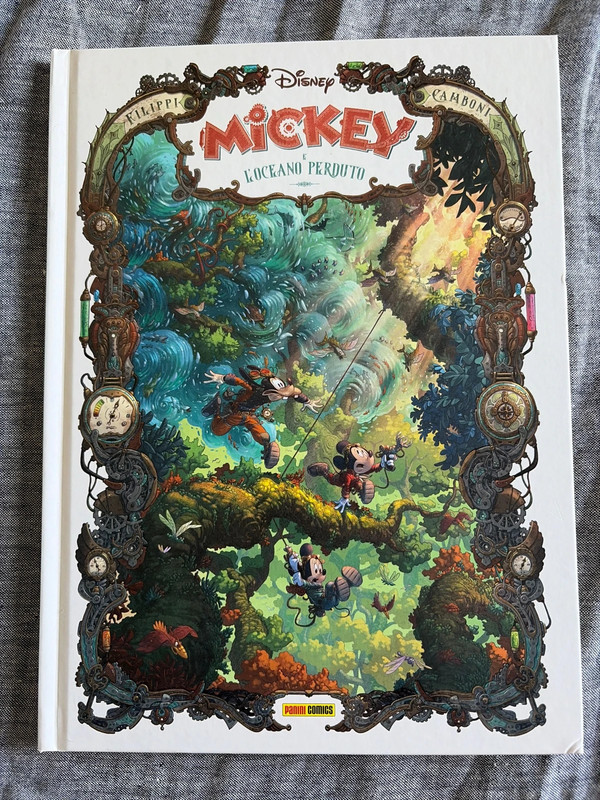 Fumetto Disney "Mickey e l'Oceano Perduto" - Panini Comics (Copertina Rigida)