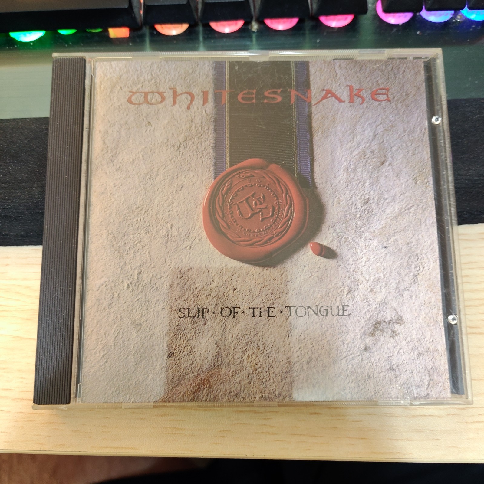Slip Of The Tongue by White Snake 1989 Music CD, VGC Tested, Working