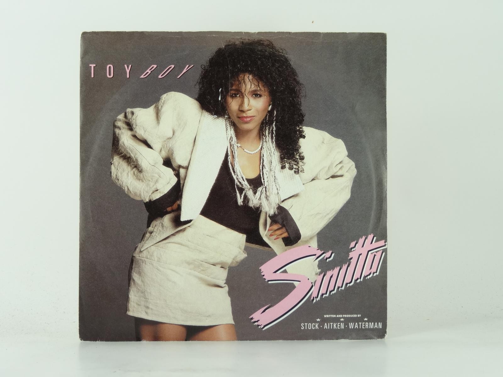 SINITTA TOY BOY (5) (42) 2 Track 7" Single plus Picture Sleeve FANFARE RECORDS