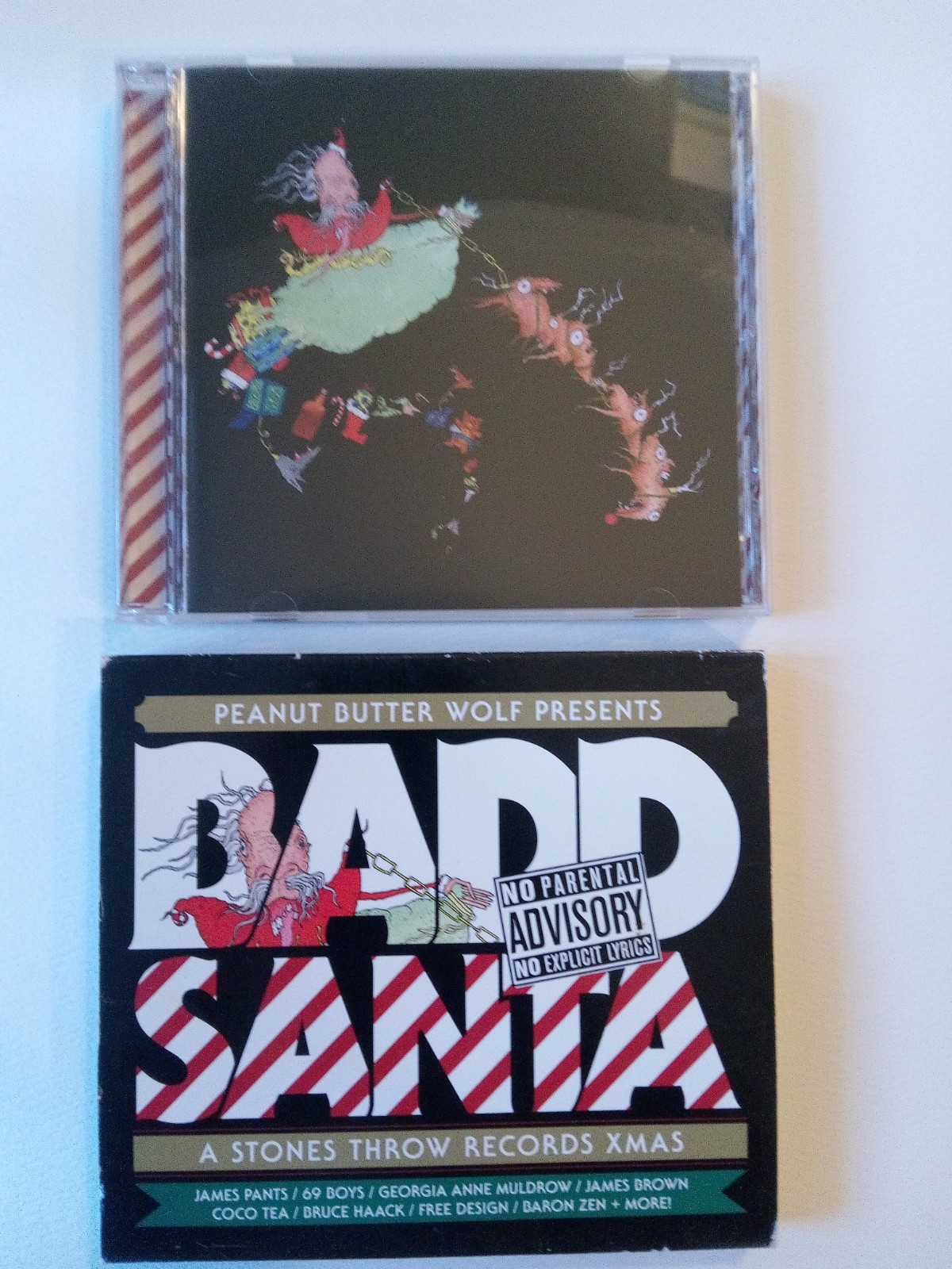 Badd Santa by Peanut Butter Wolf (CD, 2008)
